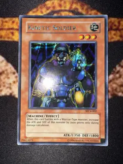 🔥YUGIOH • KINETIC SOLDIER • PRISMATIC SECRET RARE • WC4-002 • PROMO • LP🔥 - Image 5