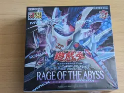 Yugioh Card Game - OCG RAGE OF THE ABYSS Sealed Box Konami Japanese - Image 1