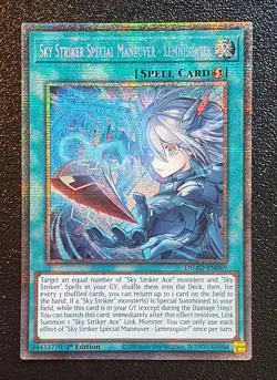 Yugioh DUAD-EN069 Sky Striker Special Maneuver - Lemnisga Starlight Rare MINT 10 - Image 1