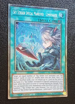 Yugioh DUAD-EN069 Sky Striker Special Maneuver - Lemnisga Starlight Rare MINT 10 - Image 3