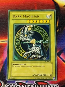 YuGiOh Dark Magician SDY-006 Heavy/Max Faded Misprint + Stamp Error NM/VLP - Image 1