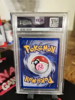 2001 Pokemon Neo Discovery Umbreon Holo Rare Card 13/75 PSA 8 NM-MT - Image 2