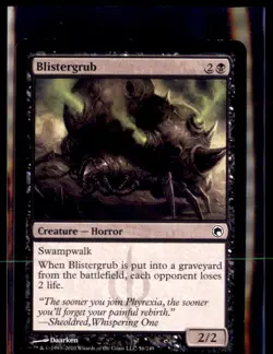 Magic: The Gathering Bittergrub Scars of Mirrodin 5 Card Lot - Image 1