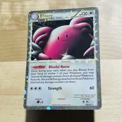 2010 Blissey Prime 106/123 Heartgold Soulsilver Holo Rare English Pokemon Card - Image 3