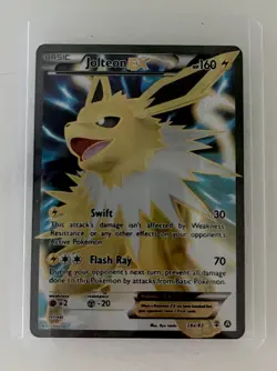 Jolteon EX 28a/83 Generations Ultra Rare Full Art Holo Pokemon Card * New * - Image 1