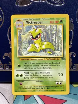 Victreebel - Jungle 30/64 - Rare Non-Holo WOTC Vintage Pokemon Card - LP - Image 1