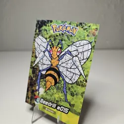 Beedrill #15 - Cracked Ice Holo - Crystal Collection 2024 - Pokemon Card - Image 7