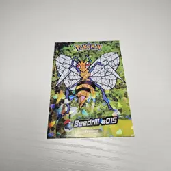 Beedrill #15 - Cracked Ice Holo - Crystal Collection 2024 - Pokemon Card - Image 9