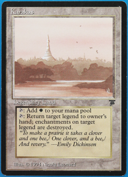 Karakas Legends NM Uncommon MAGIC THE GATHERING MTG CARD (ID# 499228) ABUGames - Image 1