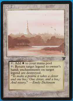 Karakas Legends NM Uncommon MAGIC THE GATHERING MTG CARD (ID# 499230) ABUGames - Image 1