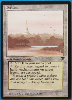 Karakas Legends NM Uncommon MAGIC THE GATHERING MTG CARD (ID# 499229) ABUGames - Image 1