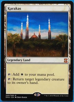 Karakas Eternal Masters NM Mythic Rare MAGIC MTG CARD (ID# 499227) ABUGames - Image 1