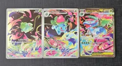 Pokemon Card Mega Venusaur SAR Bulbasaur Ivysaur AR set 087/063 M1L Mega Brave p - Image 1
