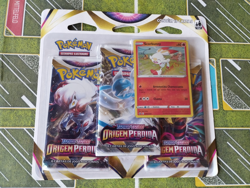 Pokemon Sword & Shield LOST ORIGIN 4-Pack Blister PORTUGUESE Scorbunn Promo card - Image 1