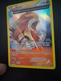 Pokemon TCG Entei Ancient Origins Holo Rare Card 15/98 - Image 3