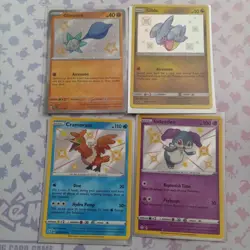 Pokemon Mixed shiny Card Bundle of 4 - Image 1