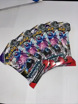 5 Scarlet & Violet Temporal Forces Pokemon Trading Card 1 Tcg Booster Pack - Image 2