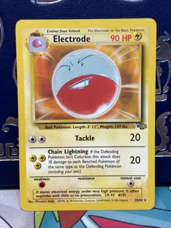 Electrode - NM Non Holo Rare - Vintage 18/64 English Jungle Pokemon Card - Image 1