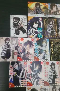 Obanai Iguro Demon Slayer Mixed Card Lot of 20 CCG Anime Manga Cards - Image 2