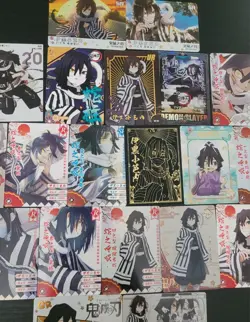 Obanai Iguro Demon Slayer Mixed Card Lot of 20 CCG Anime Manga Cards - Image 3