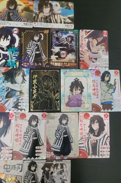 Obanai Iguro Demon Slayer Mixed Card Lot of 20 CCG Anime Manga Cards - Image 4