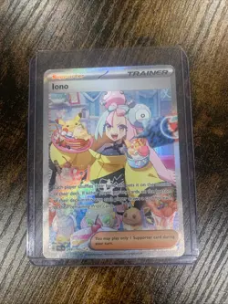 Iono #269 - Pokemon PAL Paldea Evolved Holo (SIR) Special Illustration Rare - Image 1