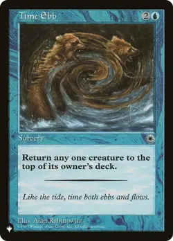Time Ebb - LIST / English / Near Mint MTG - Image 1