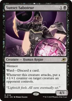 Sunset Saboteur - Near Mint MTG Edge of Eternities - Image 1