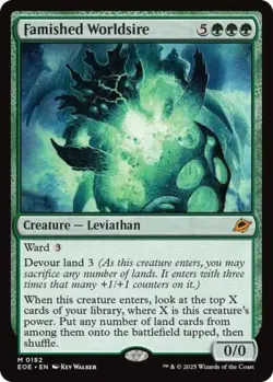 Famished Worldsire - Near Mint MTG Edge of Eternities - Image 1