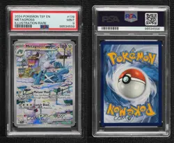 Metagross Illustration Rare Pokemon SV05: Temporal Forces PSA 9 MINT 0m4q - Image 3