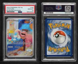 Lickitung Illustration Rare Pokemon SV05: Temporal Forces PSA 10 GEM MT 0m4q - Image 3