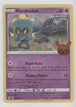 Marshadow Pokemon Scarlet & Violet Trick or Trade BOO-ster #080 11xq - Image 1