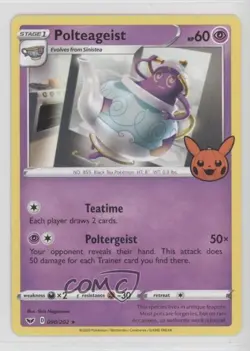 Polteageist Pokemon Scarlet & Violet Trick or Trade BOO-ster #090 11xq - Image 1