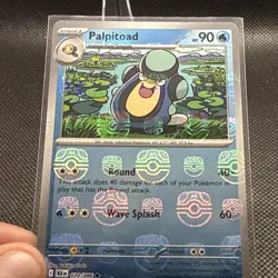 Palpitoad 020/086 (Masterball Pattern) Pokemon SV Black Bolt - Image 2