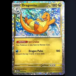 Dragonite 12/15 2024 Mcdonald's Happy Meal Dragon Holo Pokemon TCG NM - Image 1