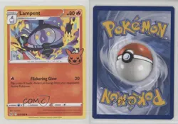 Lampent Pokemon Scarlet & Violet Trick or Trade BOO-ster #025 11xq - Image 3