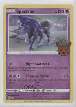 Spectrier Pokemon Scarlet & Violet Trick or Trade BOO-ster #081 11xq - Image 1