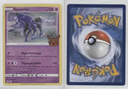 Spectrier Pokemon Scarlet & Violet Trick or Trade BOO-ster #081 11xq - Image 3