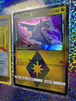 Pokemon: Celestial Storm 108/168 Latios Prism Star; Reverse Holo 159/195 Lance - Image 3
