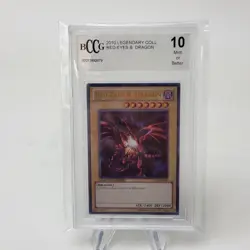Yugioh BCCG 10 MINT Red-Eyes B. Dragon LC01-EN006 Ultra Rare Limited Edition (A) - Image 1