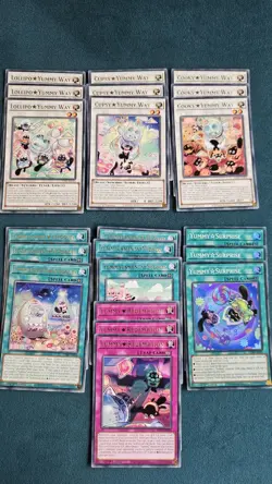 Yugioh Yummy Bundle Playset X 3 21 Cards Justice Hunters JUSH-EN Rare/Super Rare - Image 1