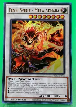 Yugioh! Tenyi Spirit - Mula Adhara - SUDA-EN042 - Ultra Rare - 1st Edition Near - Image 1