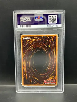 Yugioh PSA 10 GEM Slifer the Sky Dragon GBI-001 Ultra Rare GBA Promo 2003 S#4388 - Image 2