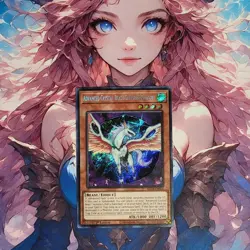Yugioh - Advanced Crystal Beast Sapphire Pegasus - BLCR-EN016 - SCR - 1st - NM - Image 1