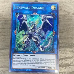 Yugioh! MP Firewall Dragon - MP18-EN062 - Secret Rare - 1st Edition Moderately P - Image 1