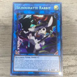 *** SILHOUHATTE RABBIT *** SECRET RARE 1ST EDITION INFO-EN052 YUGIOH! - Image 1