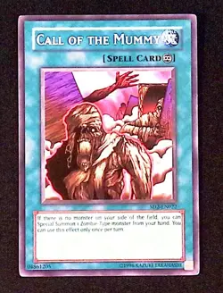 Call of the Mummy YuGiOh Structure Deck: Zombie Madness Spell Common - Image 1