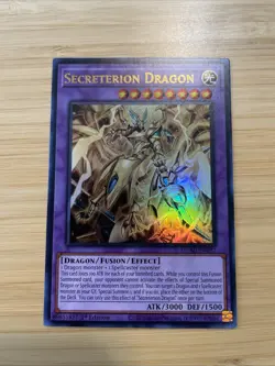 Yugioh Secreterion Dragon DUAD-EN037 1st Edition Ultra Rare NM - Image 2