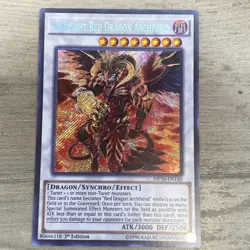 Yugioh! LP Scarlight Red Dragon Archfiend - MP16-EN140 - Secret Rare - 1st Editi - Image 1