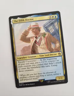 MTG The Fifth Doctor 0127 Doctor WHO Rare 2023 Card TCG Magic Gathering ENG - Image 1